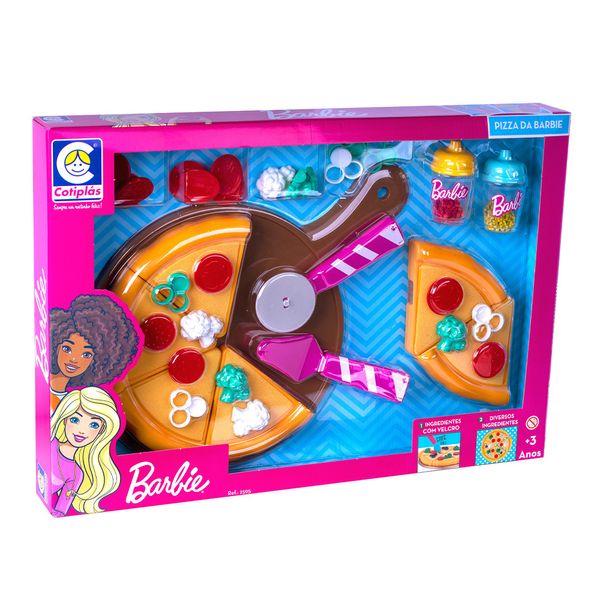 Brinquedo Pizza da Barbie Cotiplas - 2595