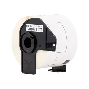 Etiqueta para Impressora Térmica Brother DK1202 62x100mm 300 Unidades de Endereço Branca Etiqueta Térmica Brother DK1202 62x100mm 300 Unidades Branca