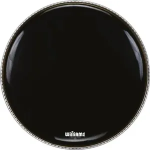 Pele de Bumbo 22 Shadow WS1SC com Abafador Filme Transparente Timbre Quente e Escuro Evan Williams Pele de Bumbo 22 Shadow WS1SC com Abafador Filme Transparente Evan Williams