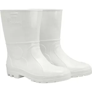 Bota de PVC Cano Curto Branca sem Forro BPCC28 - VULCABRAS 34/35