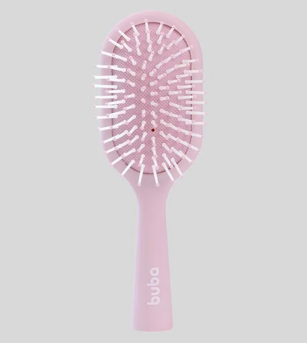 Escova de Cabelo Rosa Rosa