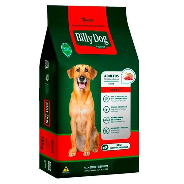 Ração Billy Dog Para Cães Adulto Select 7kg (MP)