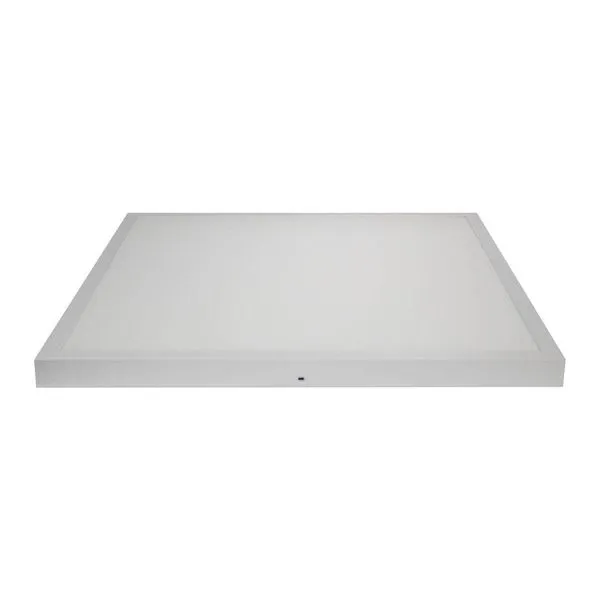 Painel De Led Blumenau Backlight Quadrado De Sobrepor 40w Bivolt 3000k Luz Amarela