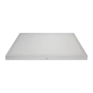 Painel De Led Blumenau Backlight Quadrado De Sobrepor 40w Bivolt 3000k Luz Amarela
