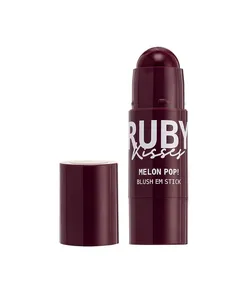 ruby kisses melon pop blush em stick plum pop roxo UNICO
