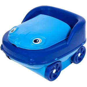 Troninho Styll Baby Pit Stop 2 Em 1 Azul 1 Unidade