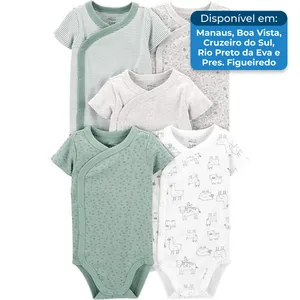 Conjunto 5 Peças Macacão Simple Joys Carter'S A-BI