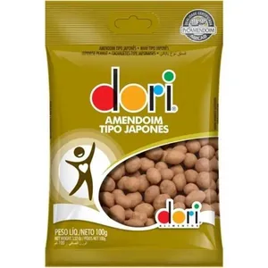 Amendoim Dori Tipo Japonês 100g AMENDOIM DORI TIPO JAPONES 100G