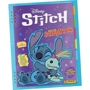 Álbum de Figurinhas Stitch Brochura Infantil Colecionável Licenciado Disney Editora Panini Álbum de Figurinhas Stitch Brochura Infantil Colecionável Editora Panini