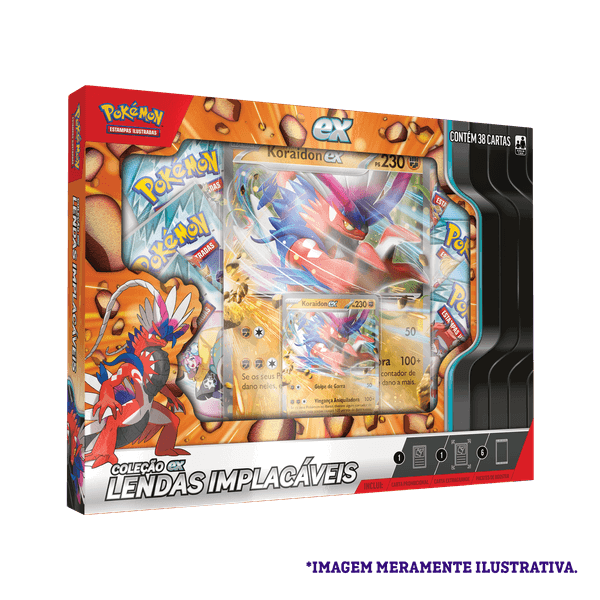 Box Pokémon Lendas Implacáveis Koraidon