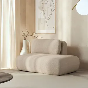 Sofá Modular Sumiê 100cm Direito Orla CabeCasa MadeiraOriginals Dourado Areia Areia