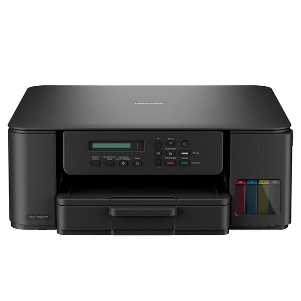 Impressora Multifuncional Jato de Tinta Brother DCPT530DW InkBenefit Colorida Wi-Fi