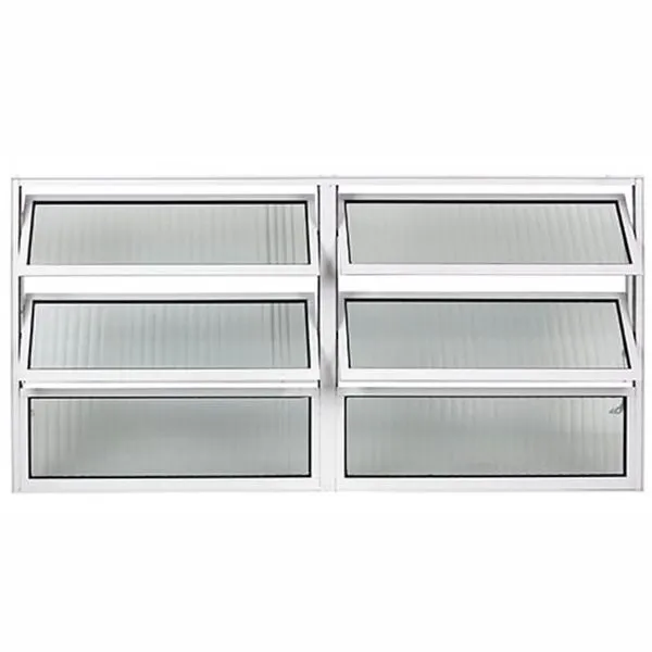 Vitrô Basculante Branco 2 Seções 60cm x 1,20 Metro - 355 - FACCE