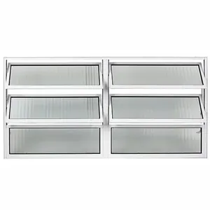 Vitrô Basculante Branco 2 Seções 60cm x 1,20 Metro - 355 - FACCE
