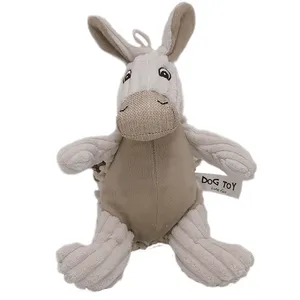 Brinquedo Burrinho de Pelúcia Savana Único