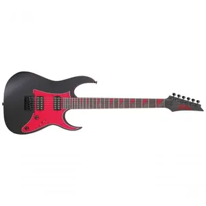 Guitarra Elétrica Ibanez GRG131DX-BKF RG GIO 6 Cordas 24 Trastes Jumbo Black Flat Guitarra Elétrica Ibanez GRG131DX-BKF RG GIO 24 Trastes Black Flat