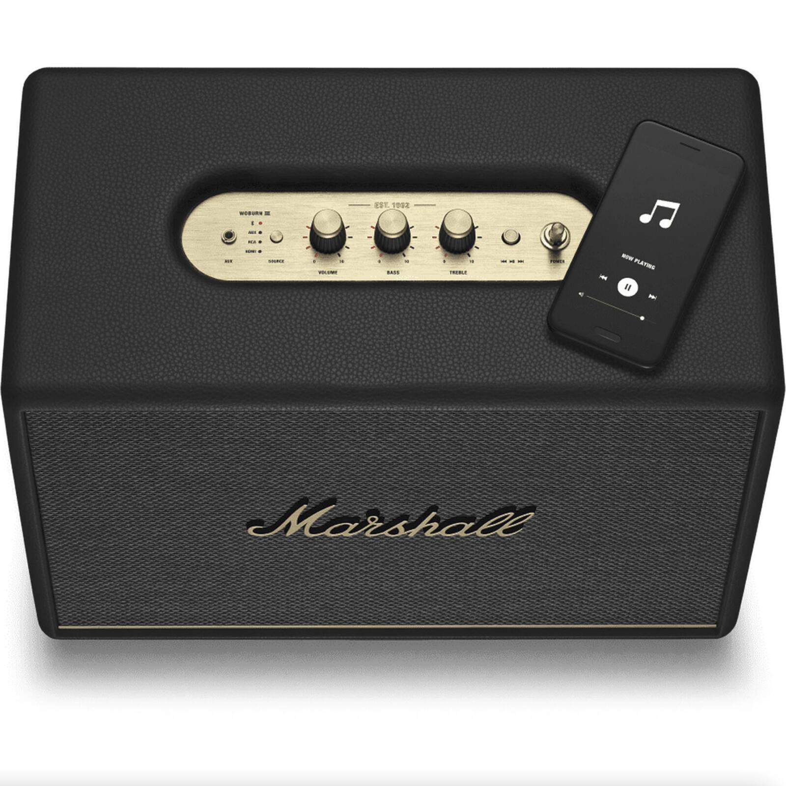 Marshall Woburn III Bluetooth - Preto