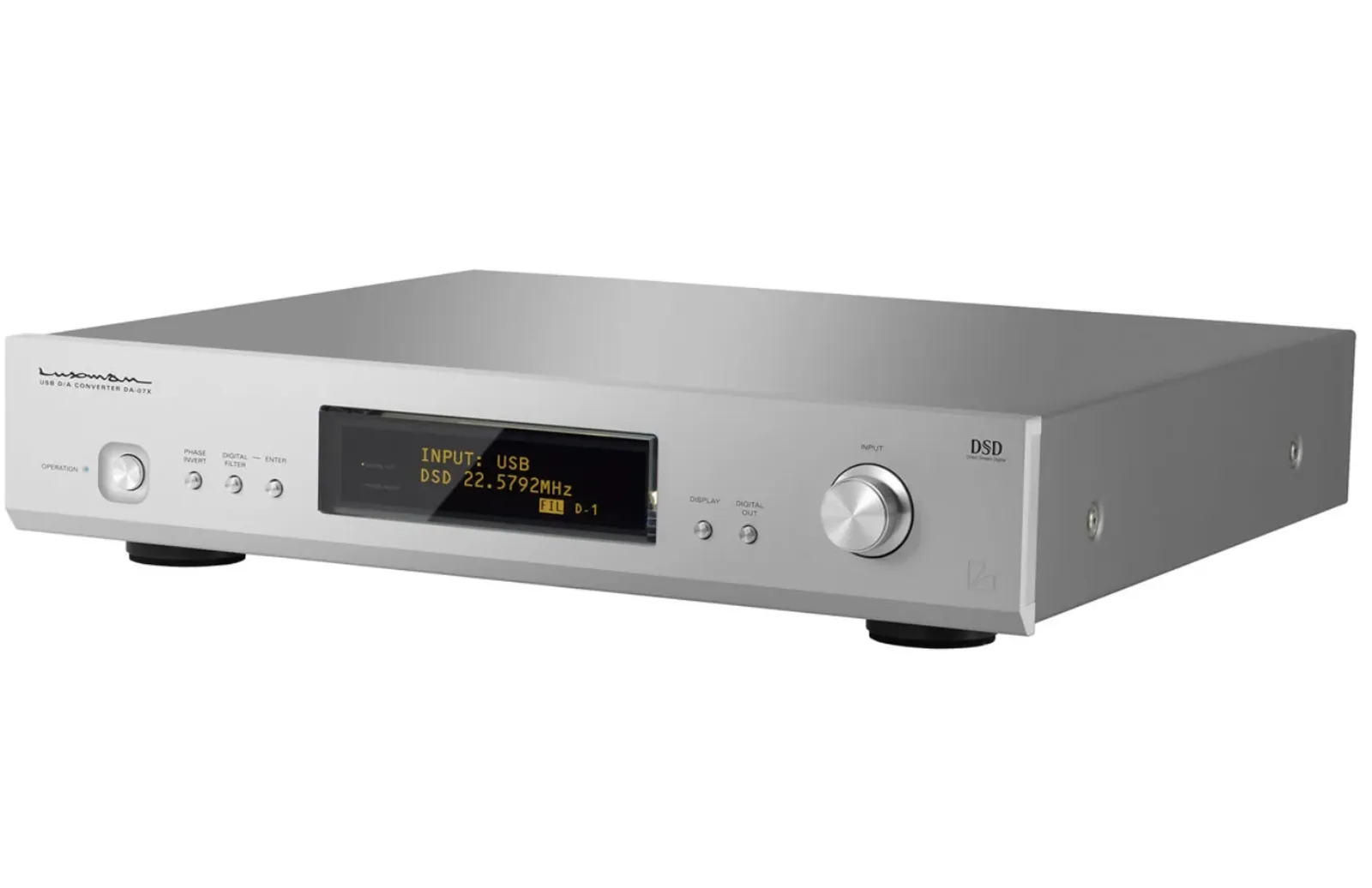 DAC Luxman DA-07X Conversor Digital-Analógico USB / DSD / MQA