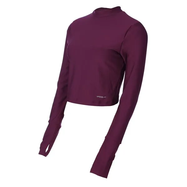 Blusa Cropped Manga Longa Harmony - MALBEC GG