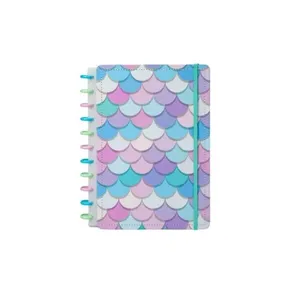 Caderno Diskô Mermaid Colorido G (MP)