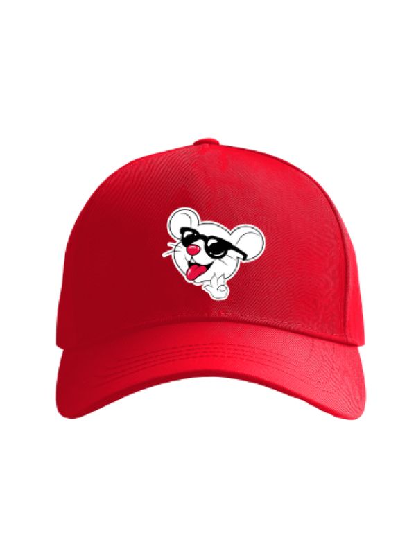 Boné Bordado Vermelho Robson