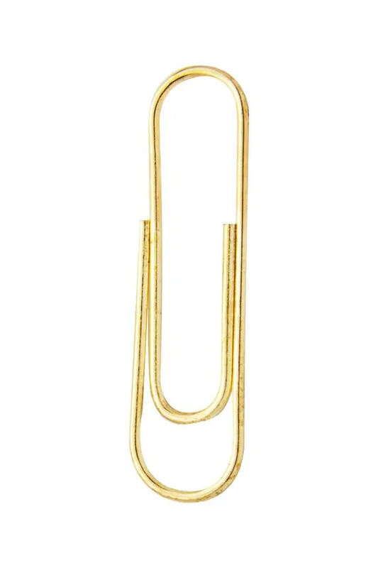 Clips Molin Dourado 28mm com 80 Unidades