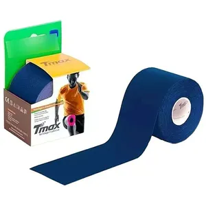 Bandagem Elástica Kinesio TMax 5cm x 5m Azul Marinho