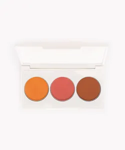 paleta multifuncional bronzer iluminador e blush beleza cea Único