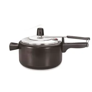 Panela de Pressão 2,5L Black com Tampa em Alumínio 782125 - Alumínio Fortaleza
