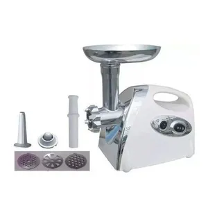 Moedor de Carne Frango Profissional Elétrico 110V 2800W com Funil para Linguiça e Discos Top Total Moedor De Carne Frango Profissional Eletrico Maquina De Moer 110V