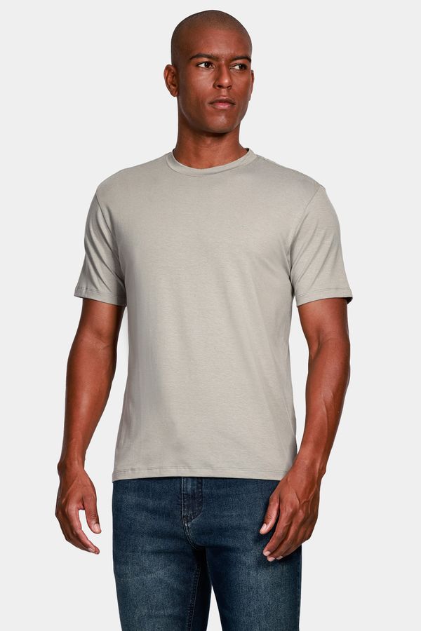 Camiseta Cotton Liocel D+ Cinza Prata - P