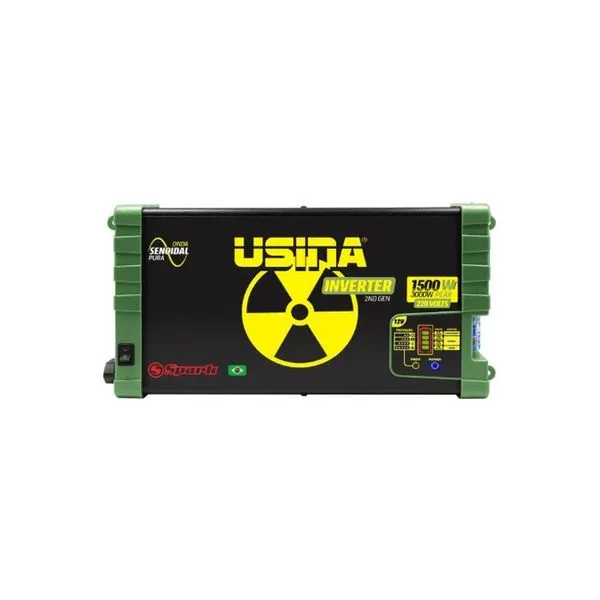 Inversor De Energia 2nd Gen 1500w 12v Para 220v - Usina