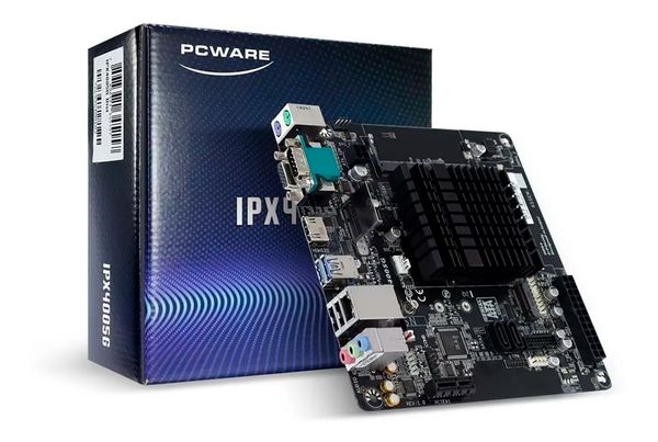 Placa-Mãe PCWare IPX4005G com Celeron Dual Core J4005 Mini-ITX DDR4