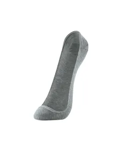 Meia Casual Sapatilha Invisível Cinza Mescla Claro 39-41