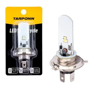 Lâmpada LED para Farol Principal TP-7101 Motocycle SMD H4 9V Luz Branca 6000K Baixo Consumo Tarponn Lâmpada LED para Motocicleta TP-7101 Motocycle SMD H4 9V Farol Baixo e Alto Tarponn