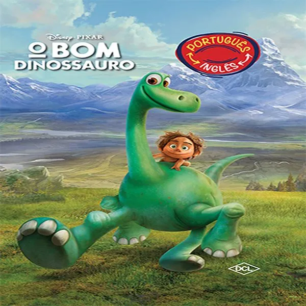 Livro Infantil - Disney - O Bom Dinossauro - Bilíngue - DCL
