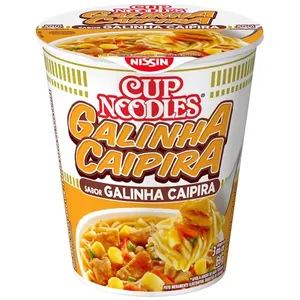 Macarrão Cup Noodles Sabor Galinha Caipira 69g MACARRAO CUP NOODLES