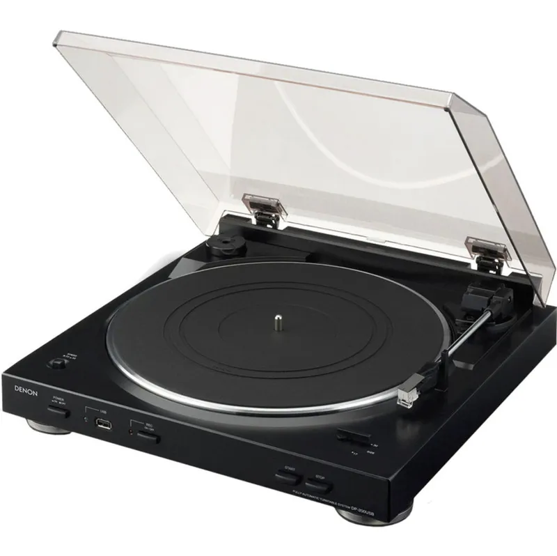 Toca discos D e n o n DP-200USB Automático 110v ( Caixa aberta )