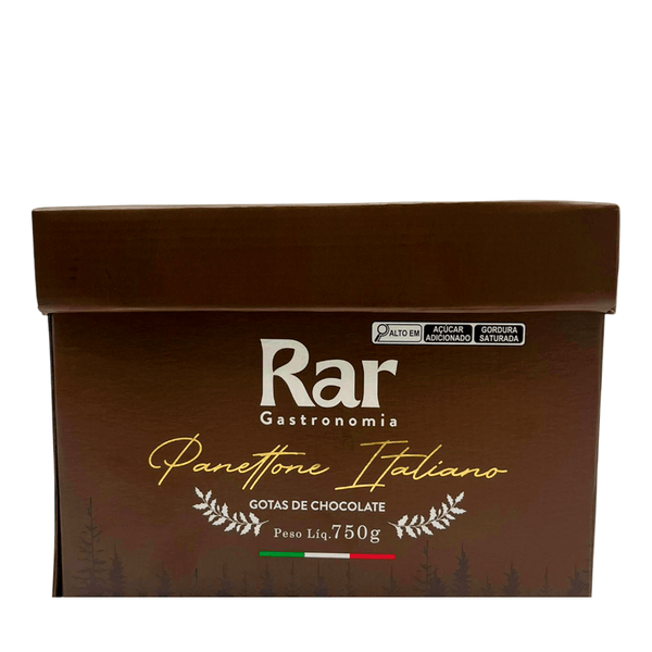Panettone Gotas de Chocolate RAR Gastronomia – 750g