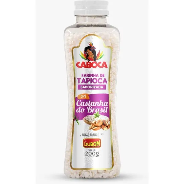 Tapioca Caboca com Castanha 200g