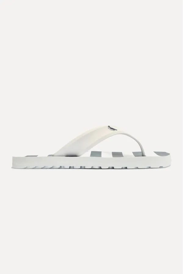 Chinelo Rsv Listrado Polo Branco/Marinho/Branco - 41/42
