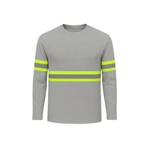 Camiseta Manga Longa Poliéster Refletiva Cinza Tockformes Camiseta Manga Longa Poliester Refletiva Cinza Tamanho G Tockformes