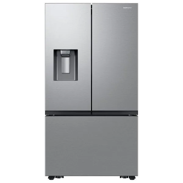 Geladeira Samsung French Door RF27 com Dispenser de Água e Gelo Inox 127V 715L