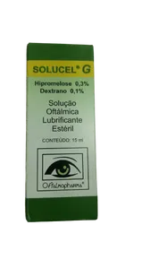 Solucel G Solução Oftámica 15ml