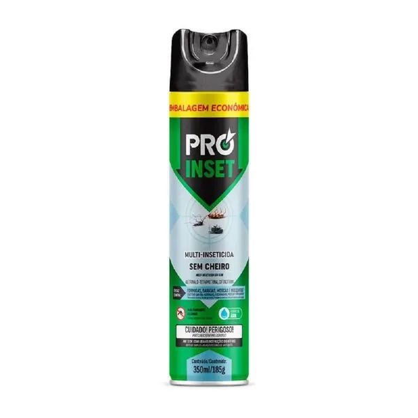 Inseticida Aerosol Baston Brasil Sem Cheiro 350ml
