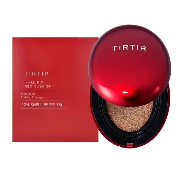 Mask Fit Red Cushion 22N Shell Beige Base Líquida Compacta 18g