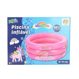 PISCINA INFLAVEL 66L UNICORN - DM BRASIL