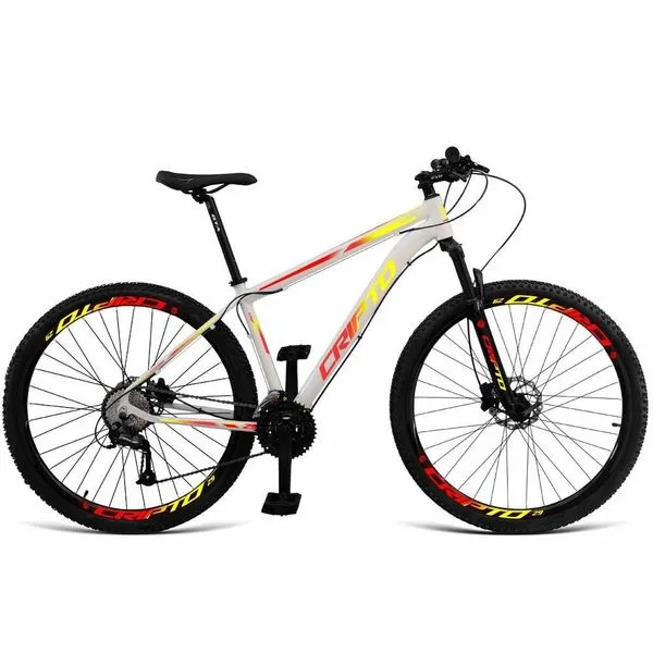 Bicicleta Mountain Bike Aro 29 24v Acera Freio Hidraulico K7 Trava Quadro Alumínio 24 Marchas Cripto Bikes Bicicleta Aro 29 24v Acera Freio Hidraulico K7 Trava Quadro Alumínio 24 Marchas Cripto Bikes