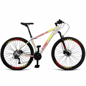 Bicicleta Mountain Bike Aro 29 24v Acera Freio Hidraulico K7 Trava Quadro Alumínio 24 Marchas Cripto Bikes Bicicleta Aro 29 24v Acera Freio Hidraulico K7 Trava Quadro Alumínio 24 Marchas Cripto Bikes