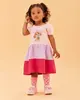 Vestido Bebê Três Marias Patrulha Canina Skye Rosa 3